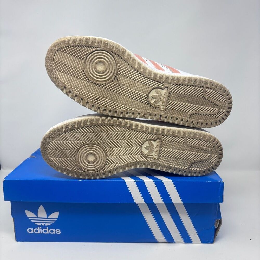 Adidas Originals Top Ten Hi Top White Ambient Blush Leather Sneakers in Box 11 - Picture 6 of 6